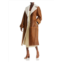 Remain osila womens leather shearling long coat