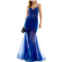 TLC Say Yes To The Prom juniors womens tulle embellished evening dress