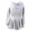 Moschino Couture zip up flared mini sweatshirt dress - gray