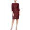 SLNY womens metallic sequined cocktail and party dress
