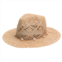 Jen & Co. colleen straw hat in tan