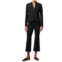 ATM ponte schoolboy blazer in black