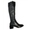 Golo sleek over-the-knee boot in noir vintage calf