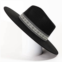 Caroline Hill hat with ribbon trim in black