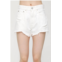 Moussy montclair shorts in white