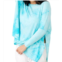 French kyss soft stretch oversized scoop tie dye in surf