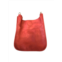 AHDORNED vegan mini leather messenger bag in red