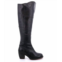 BEDSTU kennice over knee boot in black rustic