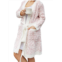 The Classy Cloth jacquard leopard robe in pink