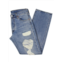 Levi Strauss & Co. 501 mens mid-rise destroyed straight leg jeans