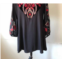 Vintage Collection joyful embroidered tunic in black
