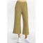 SEE AND BE SEEN quilted luxe pants in light olive