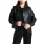 DEADWOOD kylie leather jacket in black