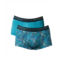 Papi 2-pack brazilian trunk underwear in crystal teal/blue moon