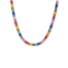 Adina Eden multi colored baguette tennis necklace
