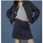 DL1961 - Kids girls jenny mini skirt in dark grey
