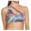 PHAX join life one shoulder cut out bra top in multi