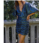 By Together avalon sequin dress in midnight navy