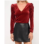 GREYLIN jinny top in red