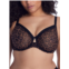 Curvy Couture womens all you leopard mesh bra