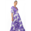 Akalia verona maxi womens floral dress lilac