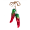 Kurt Adler 7in glass chili peppers ornament