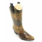 Corkys Footwear cowgirl rainboot in brown/black