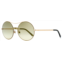 Web womens sunglasses we0211 28g gold/black 128mm