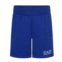 Armani EA7 blue logo cotton shorts