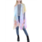 Lulla Collection by Bindya womens tie-dye fringe cover-up