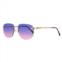 Porta Romana rimless oval sunglasses pr1009 100v silver/gold/multi 57mm pr1009