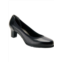 Ros Hommerson halo womens leather slip on pumps