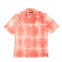 Nahmias red tie dye pont silk logo button down shirt