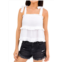 Le Lis womens tiered ruffled tank top