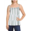 After Market womens cotton striped tank top