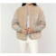 DOLCE CABO faux shearling jacket in taupe