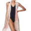 Pool to Party convertible vest/scarf/dress in believe in magic pink