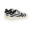 Master of Arts white striped sneakers