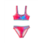 PilyQ sporty rainbow embroidered bikini