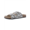 Arizona Jeans Co. frant womens snake print buckle footbed sandals