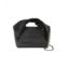 J.w. anderson crystal midi twister hobo bag - - black - leather