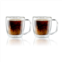 Henckels cafe roma 2-pc double-wall glassware 12oz. glass coffee mug set