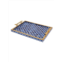 Tiramisu handmade blue decorative tray