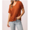 Another Love taylor raglan sleeve top in gingerbread