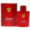 Ferrari scuderia red by for men - 4.2 oz edt spray