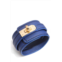 Liv Oliver 18k gold blue leather bracelet