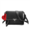 Tiffany & Fred studded top-grain leather shoulder bag