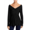 Single Thread womens lurex off the shoulder pullover sweater