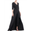 Kay Unger New York womens formal faux-wrap jumpsuit