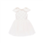 Tulleen white alondra quilted teacup dress